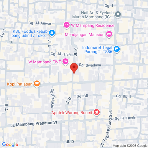 Carte de (Jakarta Selatan, Jakarta)