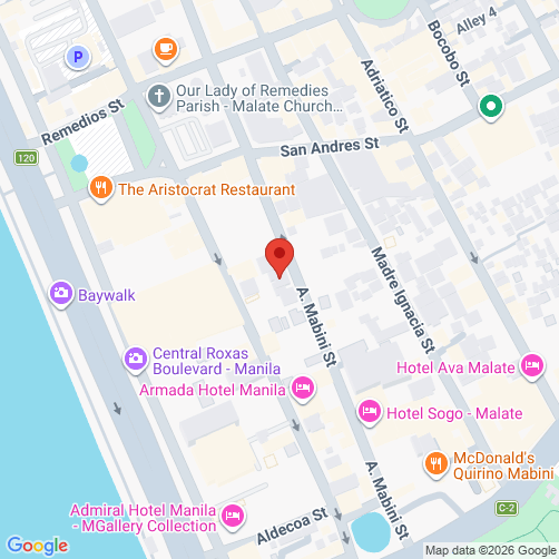 Kaart van  (Malate Manila)